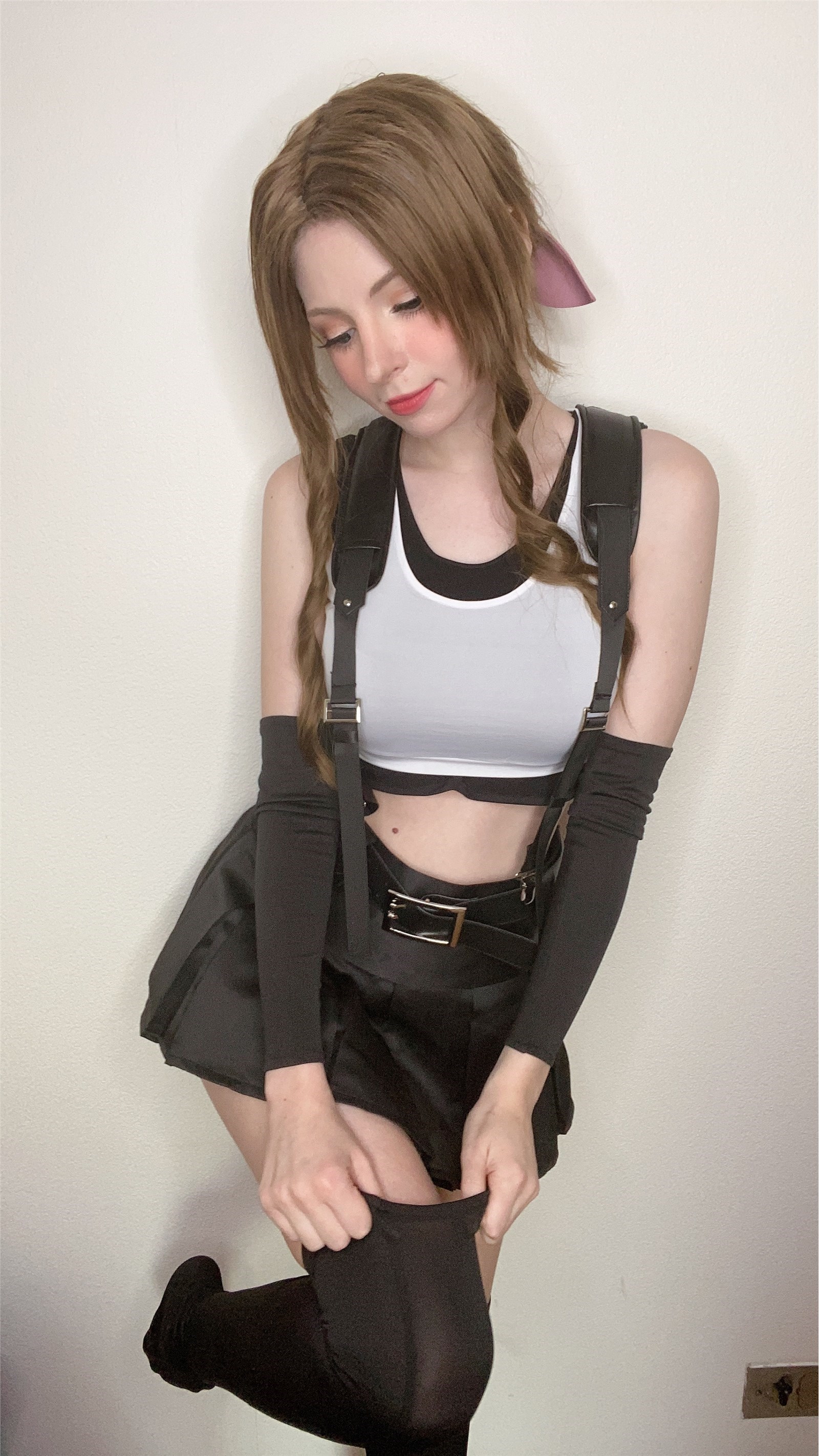 cos Peach milky - Aerith Tifa Swap(39)